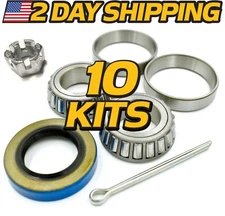 (10 Kits) Front Wheel Hub Rebuild Fits EZGO Golf Cart 50892G1 25146G1 00798G8