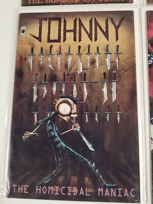 Johnny the Homicidal Maniac Comic Books | Issues 1-7 | All First