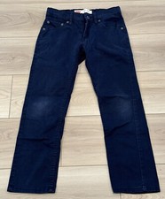 Boys Levi  s 511 Slim Blue Pants 8 Reg 24/22 Adjustable Waist