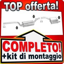 Scarico Completo per FORD FOCUS MK1 1.6 16V 2-Volumi Marmitta