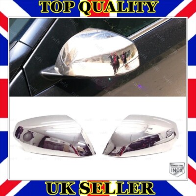 Chrome Mirror Cover 2 pcs For RENAULT MEGANE III LAGUNA III / FLUENCE / LATITUDE