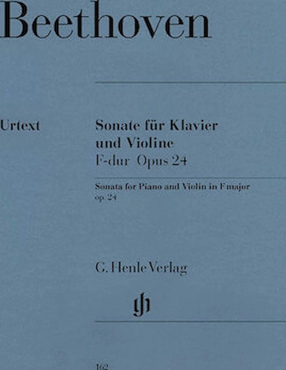 G. Henle Verlag Sonata for Piano and Violin F Major Op. 24 (spring
