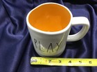 RAE DUNN ‘PLAY’ orange inside JUMBO 18 oz MUG never used! NEW — photo 6