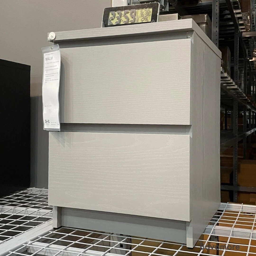 Ikea malm 2024 2 drawer chest