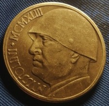 militaria -fascismo -  numismatica - monete e medaglie