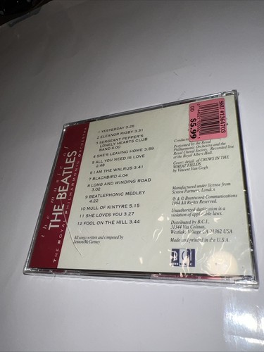 The music of The Beatles performed by the Royal Philharmonic Orchestra BRAND NEW - Picture 2 of 3