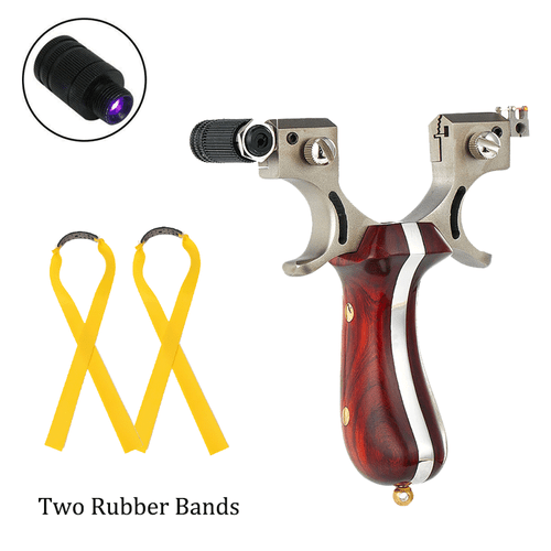 Professional Hunting Slingshot With Aiming Sight Catapult Kits & Lamp Sling Shot - Picture 1 of 8