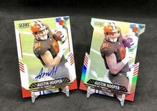 2021 Score Austin Hooper Lot! AUTO + /10 Die-Cut SSP No. 110 C-LAND DAWG POUND🐾