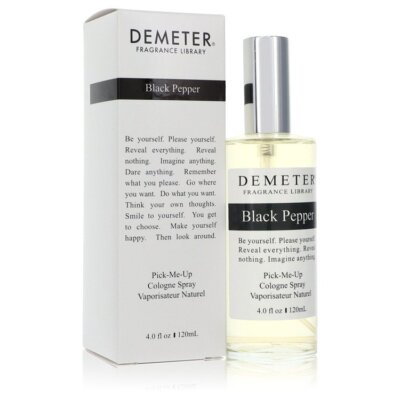 Demeter Black Pepper by Demeter Cologne Spray 4oz/120ml for Unisex