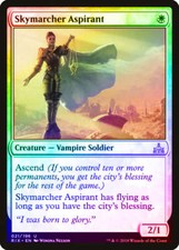 Skymarcher Aspirant FOIL Rivals of Ixalan PLD White Uncommon CARD ABUGames