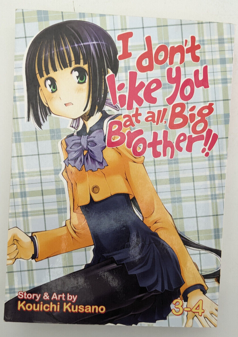 I Don't Like You At All, Big Brother!! Volumes 3-4 by Kouichi Kusano (English)