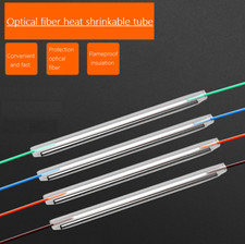 300pcs Optical fiber heat shrinkable tube hot melt head protective sleeve 60mm