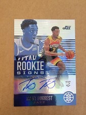 2020-21 Panini Illusions - Rookie Signs #RS-TFR Trent Forrest (AU, RC)
