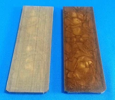  JUMA MILITARY MARSHLAND TAC 3/8 6 x 2 x .375 KNIFE HANDLE SCALES - 2 pcs