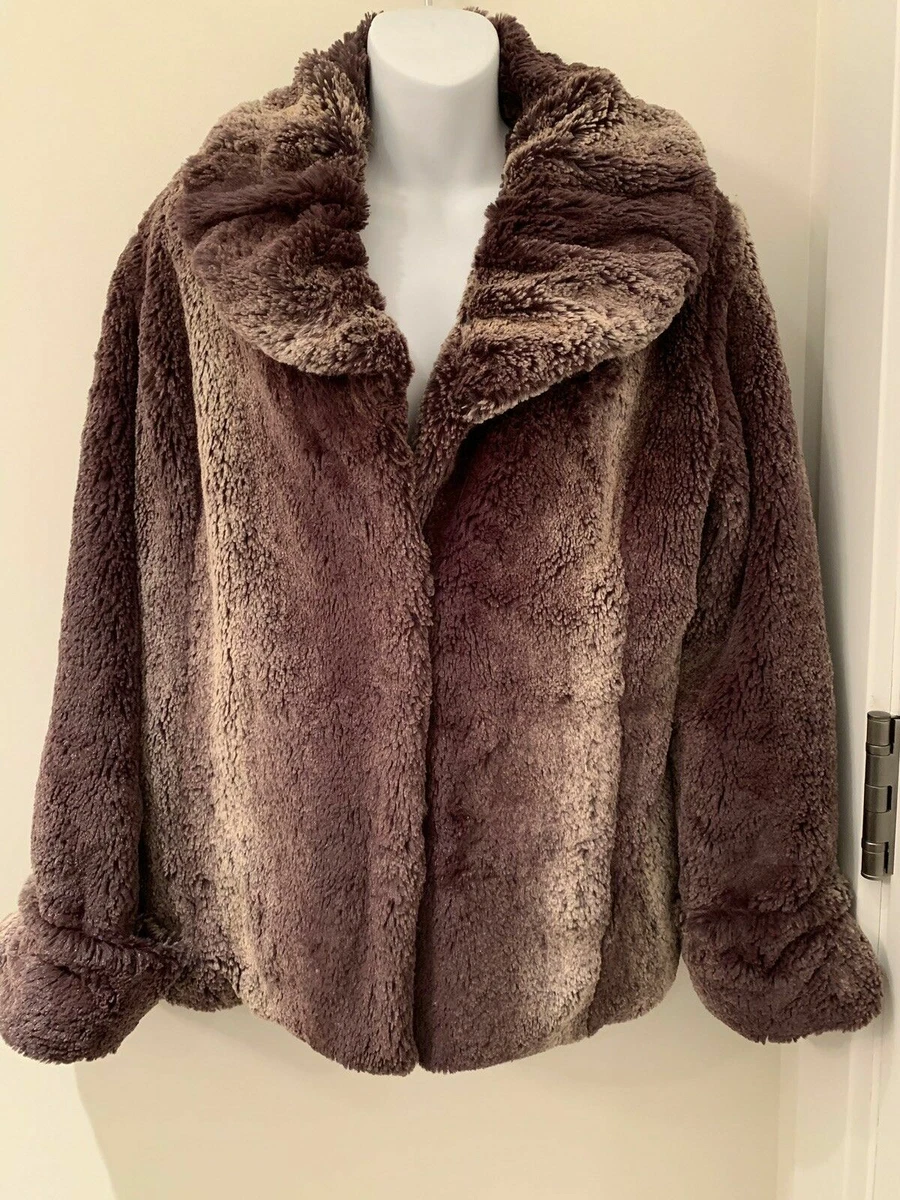 Pamela mccoy online faux fur coat