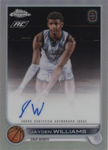 2022-23 Topps Chrome OTE Overtime Elite - Jayden Williams #CA-JW3
