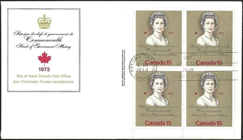 🍁Canada   #621 LLpb      "ROYAL VISIT"      Brand New  1973 First Day Cover