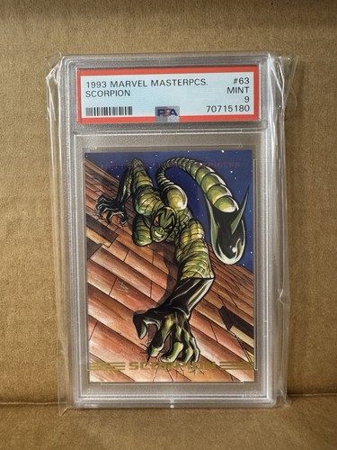 1993 Marvel Masterpieces #63 Scorpion PSA 9