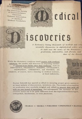 Medical Discoveries Who  And When