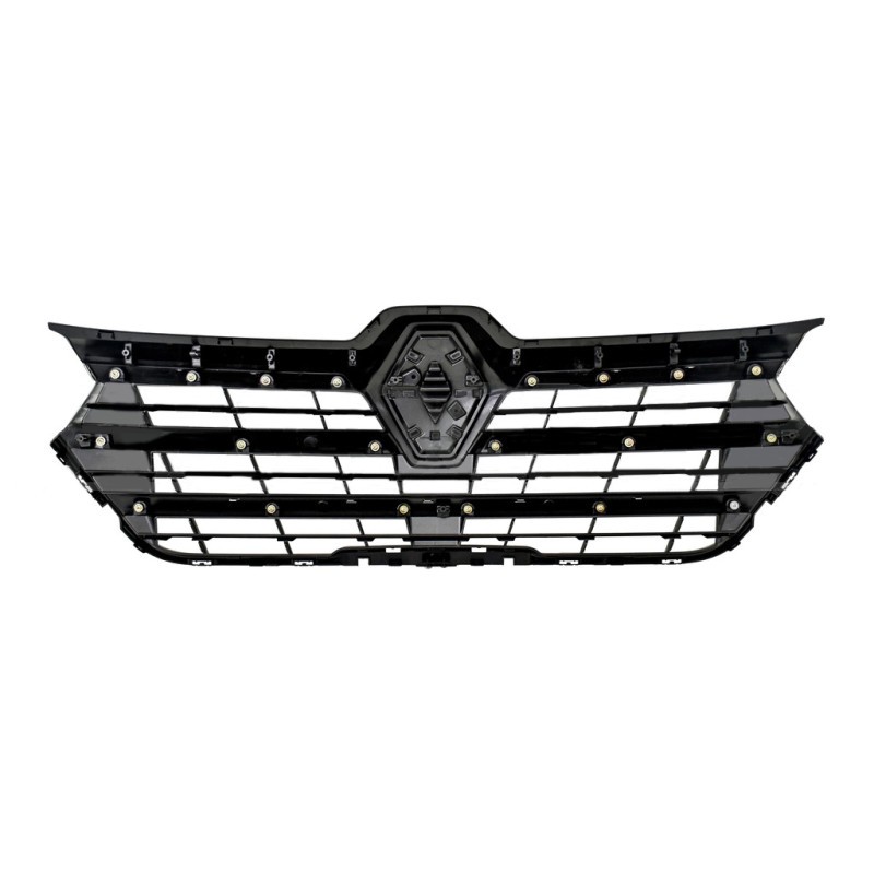 Grille de calandre Renault Trafic 3 phase 3 noire avec moulures chromées