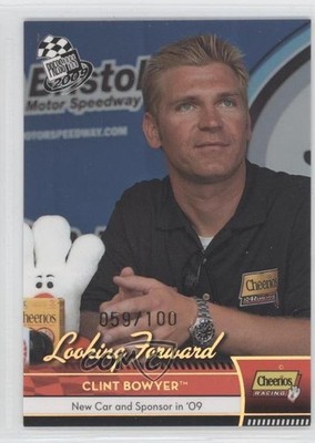 2009 Press Pass Looking Forward Holo 59/100 Clint Bowyer #85 1u6