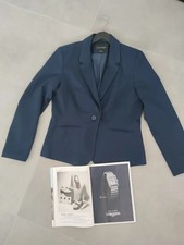 Blazer Dunkelblau Marineblau Bodyflirt Satin Business Office Look 