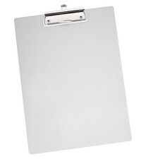Wedo 057854 Clipboard A4 Writing Board with Rounded Corners Strong Clip and Hang