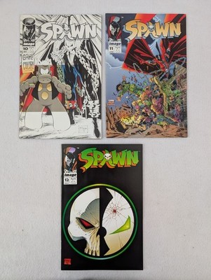 Image Comics Spawn #10 #11 #12 1993 Todd McFarlane Lot of 3 Key Early Issues