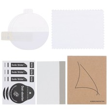 3pcs Watch Glass Screen Protectors 43mm TPU Round Smartwatch Screen Protective