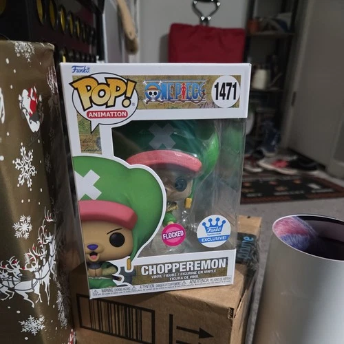 1471-Funko Pop! : One Piece - Chopperemon Flocked Funko (Exclusive)