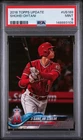 2018 Topps Update  #US189 Shohei Ohtani Angels RC Rookie PSA 9 MINT