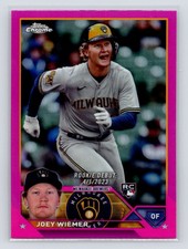 2023 Topps Chrome Update #USC87 Joey Wiemer Magenta #/399