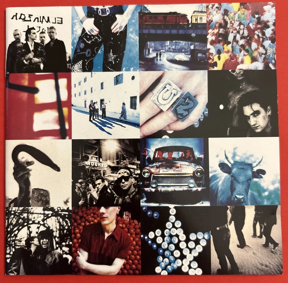 U2 - Achtung Baby CD 1991 AUS Pressing (Uncensored Clayton) N/Mint - image 1 of 4