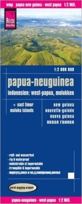 Papua New Guinea and West Papua(1:2.000.000): 2015 SHEET MAP FOLDED