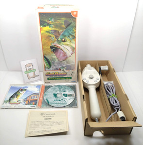 Set Sega Dreamcast : Jeu Get Bass & Manette De Pêche – NTSC-J (Japon) – Testé !