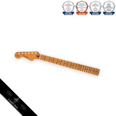 Fender Satin Roasted Maple LH Stratocaster Neck Flat Oval Shape E-Gitarre