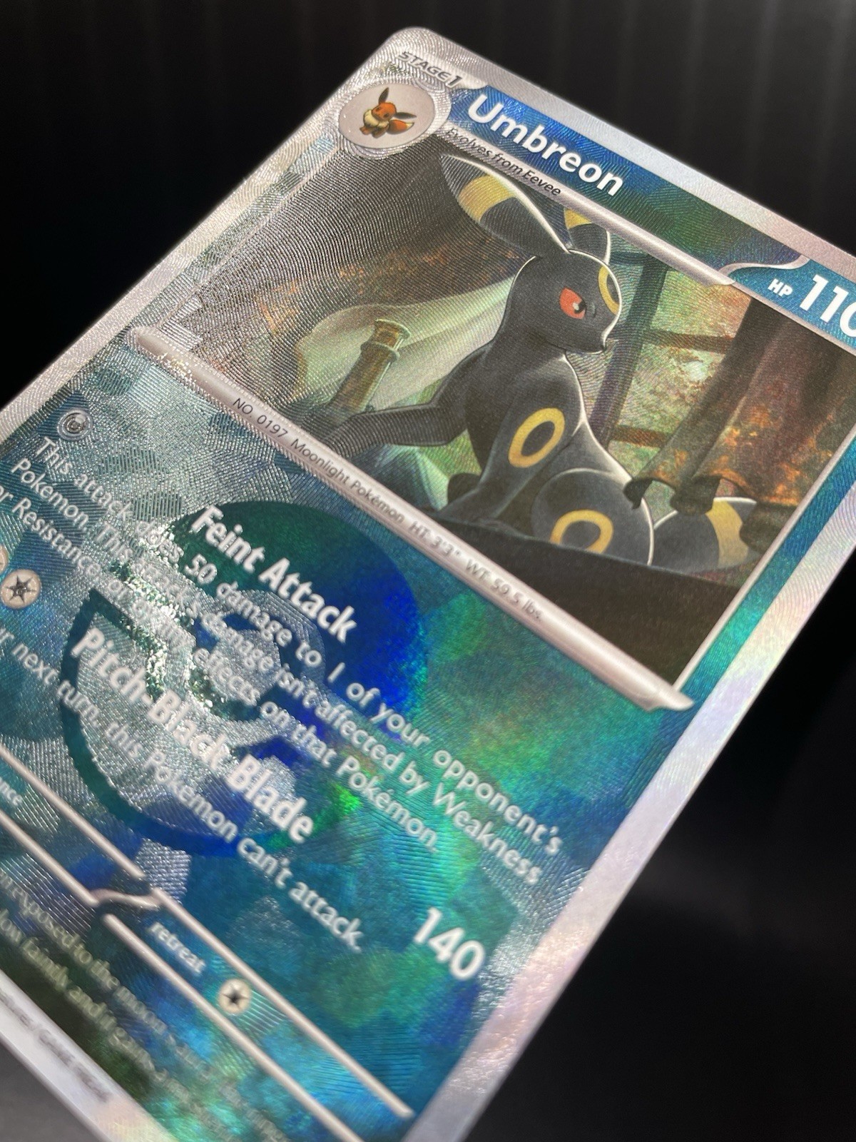 Umbreon 59/131 Poke Ball Holo Pokemon Prismatic Evolutions  NM