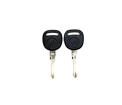 PAIR Uncut PK3 OEM BUICK TRANSPONDER KEYS 5928820 B107PT