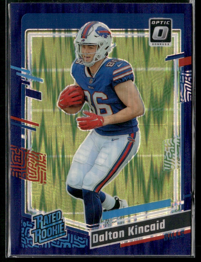 2023 Optic Dalton Kincaid Rated Rookie Purple Shock #211