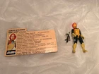 1982 HASBRO GI JOE SCARLETT V1 STRAIGHT ARM FIGURE 100% COMPLETE
