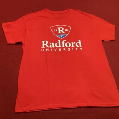 Radford University Red T-Shirt Size L - Image 1 of 4