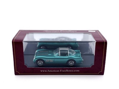 PONTIAC BONNEVILLE SPECIAL CONCEPT CAR 1954 GREEN METAL NEO 44826 1:43 RESIN LHD