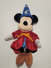 Mickey Mouse Disney Fantasia Wizard 13" Plush Stuffed Animal Toy