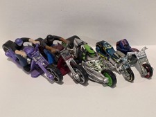 Hot Wheels Motocicleta Lote de 5 Chopper Racing Rock N Road Blast Lane De Colección