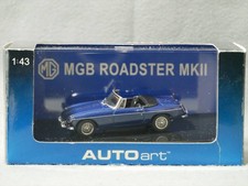 MGB Roadster MK.II Pageant Blue Autoart 1/43 56611
