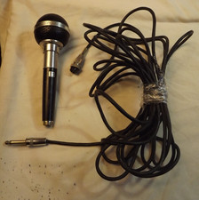 Foster DF-72BC Dynamic Microphone Thin + MAF-400 WindScreen Vintage Japan 70’s