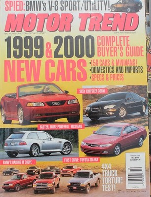 Motor Trend 1999 and 2000 - Complete Buyers Guide - USA - October 1998