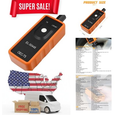 OEC-T5 TPMS Relearn Tool: Universal Tire Sensor Activation Reset Device