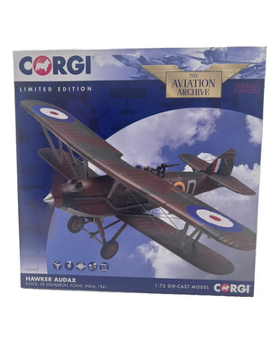 Corgi 1/72 Hawker Audax K5574, RAF 28 Squadron, Kohat, India 1941 - NIB