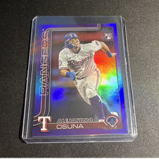 Topps Alejandro Osuna Texas Rangers 2024 Update #US10 RC Blue Foil /250